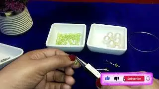 Gajra bracelet making | diy bracelet | Hand made jewelry | jewelry making at home | trendy bracelet