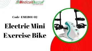 Electric Mini Exercise Bike For Physiotherapy By MedicalBazzar | Exercise Bike | Paddle Exerciser