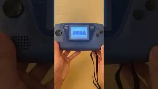 $143 Sega Game Gear Blue | USED - No Talking | Retro Handheld | March 2024 #asmr #games #shorts