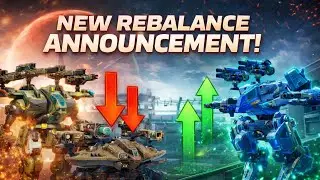New Rebalance Announcement 🌟 || War Robots #warrobots 