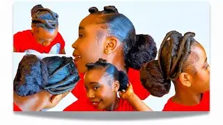 &ldquo;Crowned in Glory&rdquo; LOW UPDO BUN!/ friendly and FUN hair style