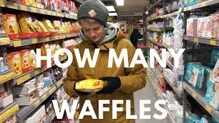 How many waffles are the in a pack ?
