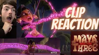 Netflix's Maya and the Three Exclusive Official Clip REACTION *THIS LOOKS SO GREAT!*