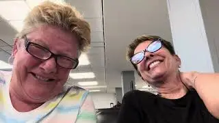 Airport Giggles - flying home