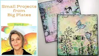 Gel press plate is never oversized by Ana Bondu Part two