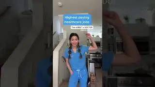 HIGHEST PAID HEALTHCARE WORKERS 💰 (that aren't medical doctors) #shorts