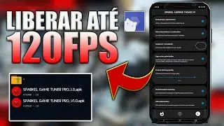 COMO LIBERAR ATE 120FPS EM JOGOS MOBILE ATRAVES DO NOVO GAME BOOSTER E ZERAR O LAG 100% DEFINITIVO 📲