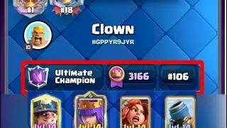 Clown  Clash royale best mortar miner poision archer queen deck