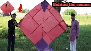 15 Feet Kite Flying Behind the Scenes 😱😱