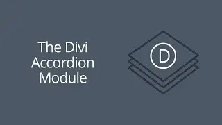 Divi Accordion Module