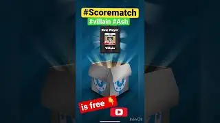 New golden player Villain - Ash in #scorematch #shorts @TotalFootballlll