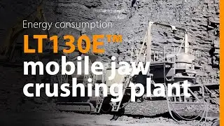 Lokotrack&reg; LT130E&trade; mobile jaw crushing plant - Lanwehr Naturstein
