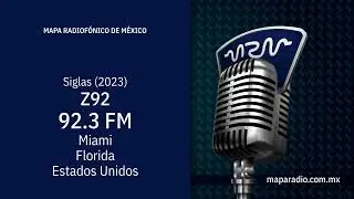 Siglas | 2023 | Z92 | 92.3 MHz  -  WCMQ-FM | Estados Unidos, Florida, Miami