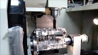 Rottler F69ATC CNC Machining Center Boring VW AUDI Engine Block