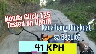 Honda Click 125 Game Changer Kaya bang Umakyat sa Baguio? #hondaclick