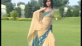 Beige Pure Georgette Saree with Blouse