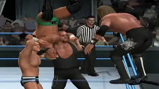 Handicap Match Undertaker, Edge, Chris Jericho Vs Mr Kennedy | WWE Smackdown Vs Raw 2010 1080P60FPS