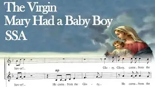 The Virgin Mary Had a Baby Boy SSA by Valerie Shields Sheet Music HQ