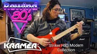 Kramer Striker HSS Modern Collection  ( Metal Demo and Review )