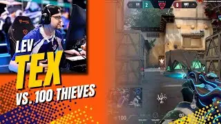 Casters React To LEV Tex 1v3 CLUTCH Against 100T | VCT Americas 2025