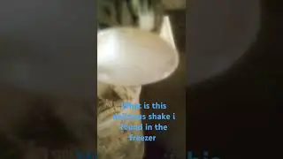 It's a frozen burger king shake