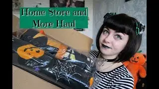 HOME STORE AND MORE HAUL - HALLOWEEN BEDDING