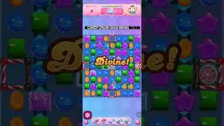Candy Crush Saga Level 9890 NO BOOSTERS ✅🔄 Passed on First Try 14 GENIE