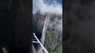 Angel Falls in Venezuela 🇻🇪 #tourism #travel #travelvlog #adventure #wanderlust #venezuela #yt