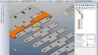 VISI Strip layout Design