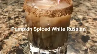 Cocktail: Pumpkin Spiced White Russian