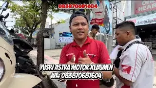 Proses pengiriman sepeda motor Honda di Astra Motor Kebumen sangat aman
