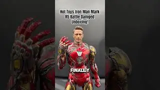 Hot Toys Iron Man Mark 85 Battle Damaged Unboxing/Review #ironman #hottoys #marvel #endgame #mcu