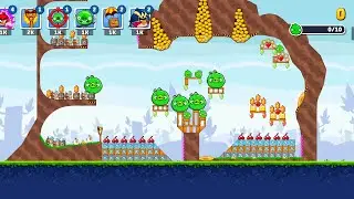 Level 7-8 &ndash; Angry Birds Friends No Power-Up Challenge (T-1580) | 3 Stars Gameplay &ndash; July 19