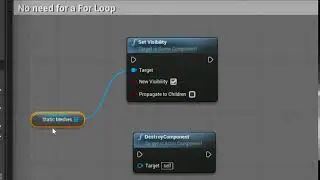 [UE4 Tip] Use an Array Instead of For Loop