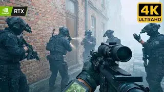 (PS5) Invading Russia Most Heavily Guarded Military Base | Realistic Gameplay [4K60FPS] Call of duty