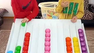  Who Will Win? 🤔😂Mom vs Son in Ball Sort puzzle!