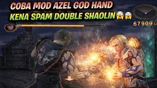 🔥 COBA MOD AZEL GOD HAND di AetherSX2! AUTO SPAM DOUBLE SHAOLIN 😱😱