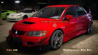 Need for Speed 2015 Customization (Mitsubishi Evolution)