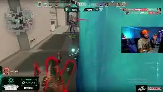GenG JcStani sheriff ACE vs 100T | VCT Qualifiers | Nadeshot