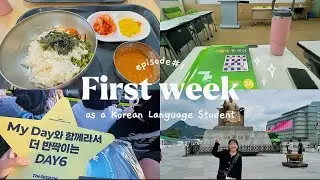 First Week as a Korean Language Student at Daegu University