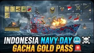 IS THIS GOLD PASS🤑🥶WORTH IT ?? OR NOT 🚫|| INDONESIA NAVY EVENT #modernwarships #indonesian #gacha