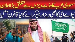 Saudi Arabia's Big Announcement on Visit Visas | UAE Introduces New Visa Renewal Law