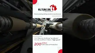 Let&rsquo;s take another perspective to see how a four-axis slitting machine works!#slittingmachine