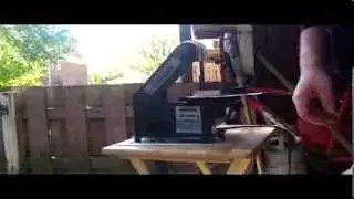 Making a Leather KA-BAR USMC  knife sheath Part 7