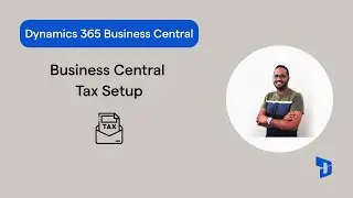 Как настроить налог с продаж в Business Central