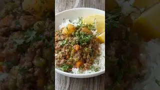 Турецкое рагу из говяжьего фарша✨ Сытное, ароматное и идеальное для ужина!