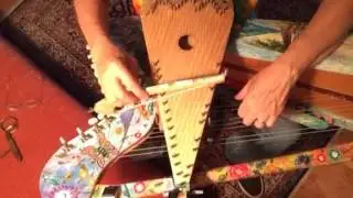 Bowed Psaltery and harp ((Harpolin) goes Greek