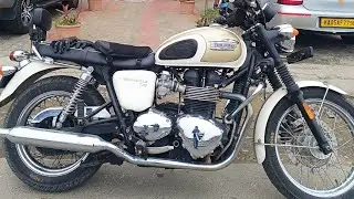 Grand PitStop Air Seat Review on Bonneville T100