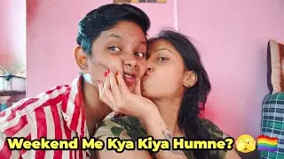 Winter With Husband Love&hearts;️🥰😘 | Lesbian Tomboy Couple Vlog