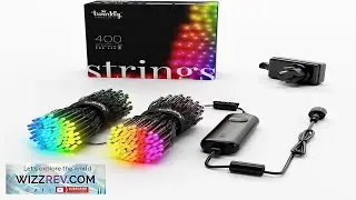 Twinkly Strings App Controlled LED Christmas Lights 400 AWW Ecomm OPEN